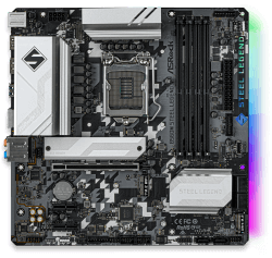 B560M Steel Legend LGA1200 Micro ATX Motherboard