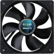 Gelid Silent 12 Black, 120mm Quiet Case Fan