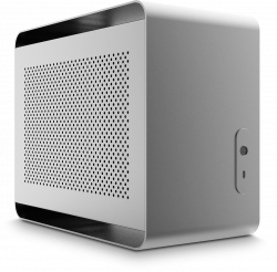 DA2 V2 Silver Full Aluminium Compact ITX Chassis